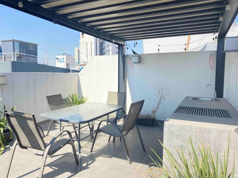 Downtown Depto Con Terraza Privada Lägenhet Mexico City Exteriör bild
