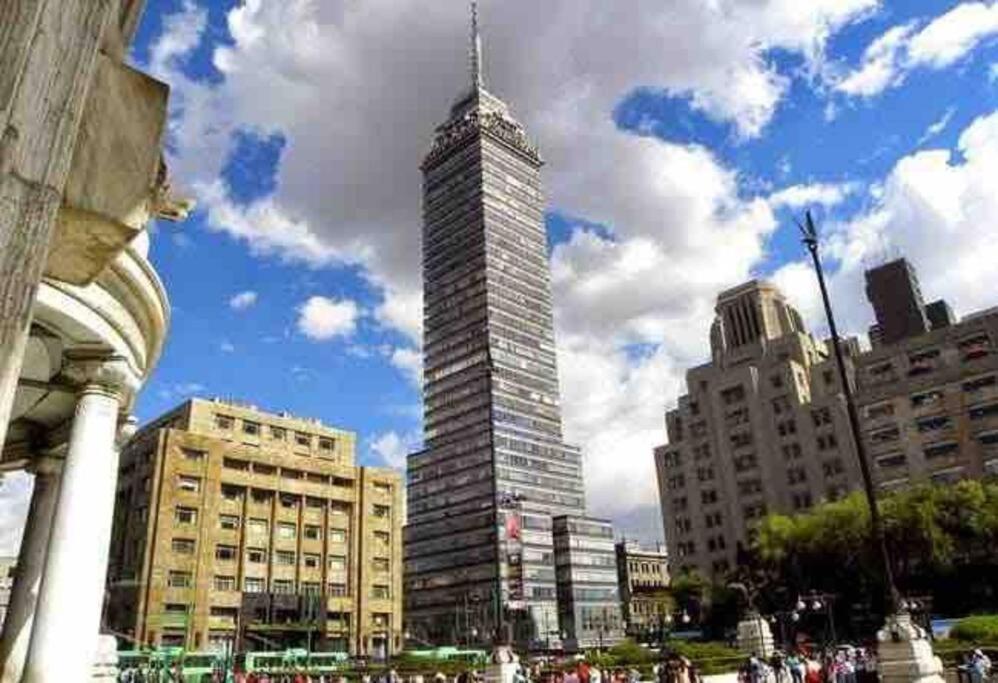 Downtown Depto Con Terraza Privada Lägenhet Mexico City Exteriör bild